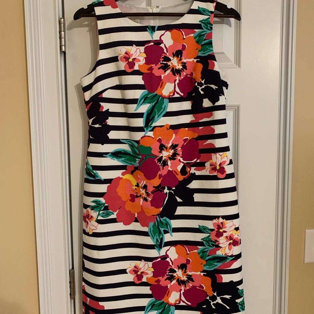 Colorful summer sheath. Cool cotton material.